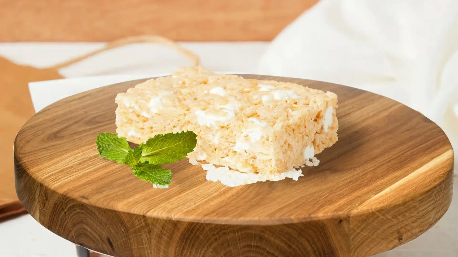 Chewy Marshmallow with Brown Butter Bar