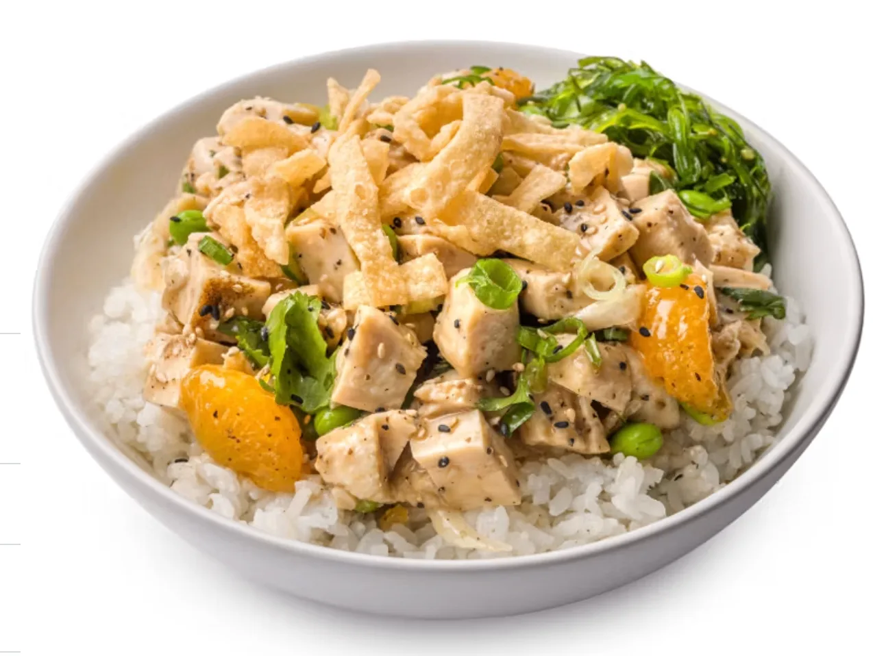 Regular Sweet Sesame Chicken over White Rice
