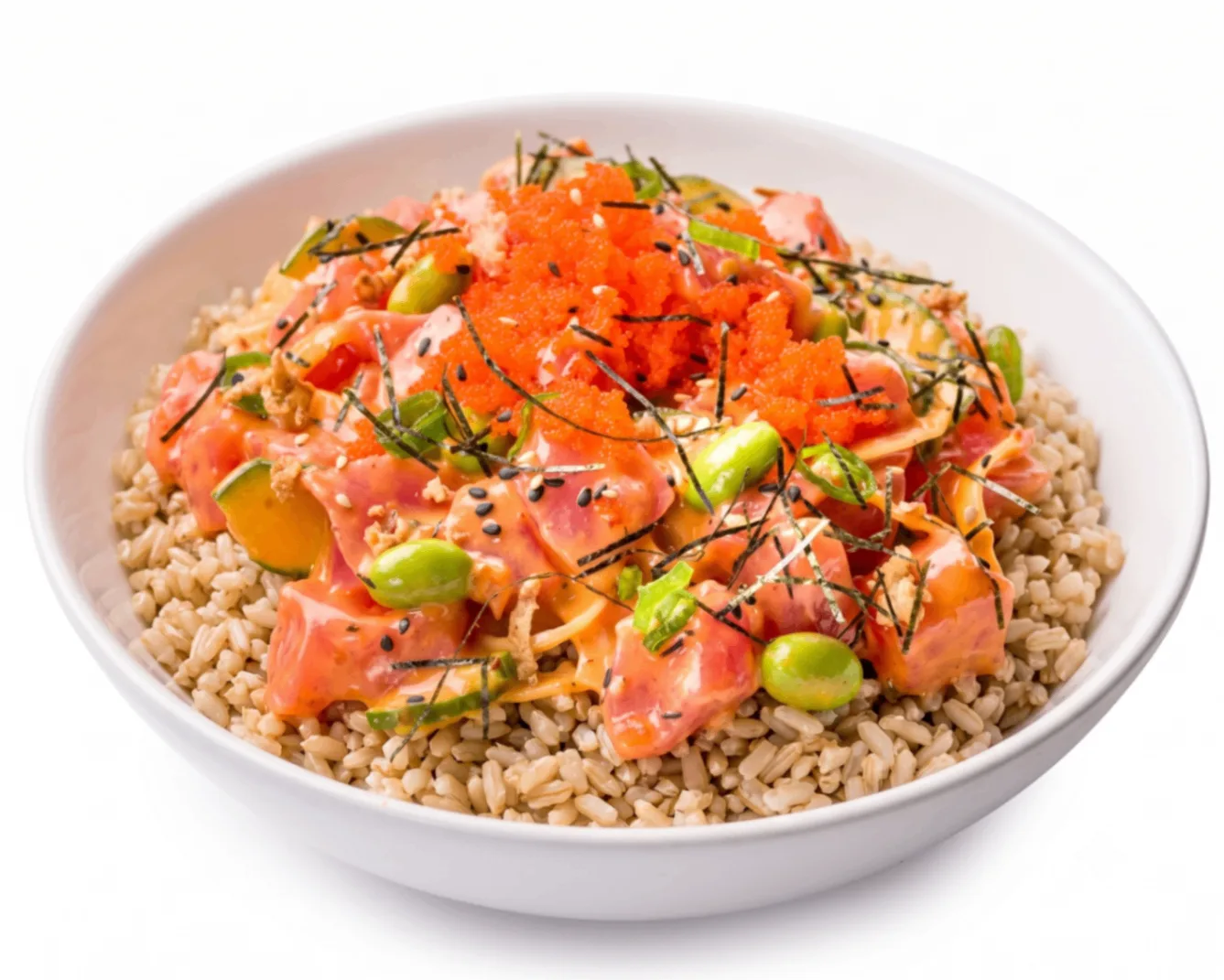 Spicy Ahi Bowl (Regular) — Brown Rice