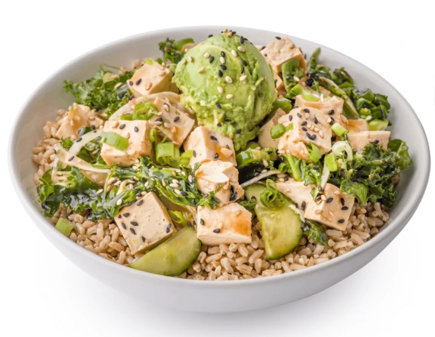 Sweet Shoyu Tofu Bowl (Regular) — Brown Rice