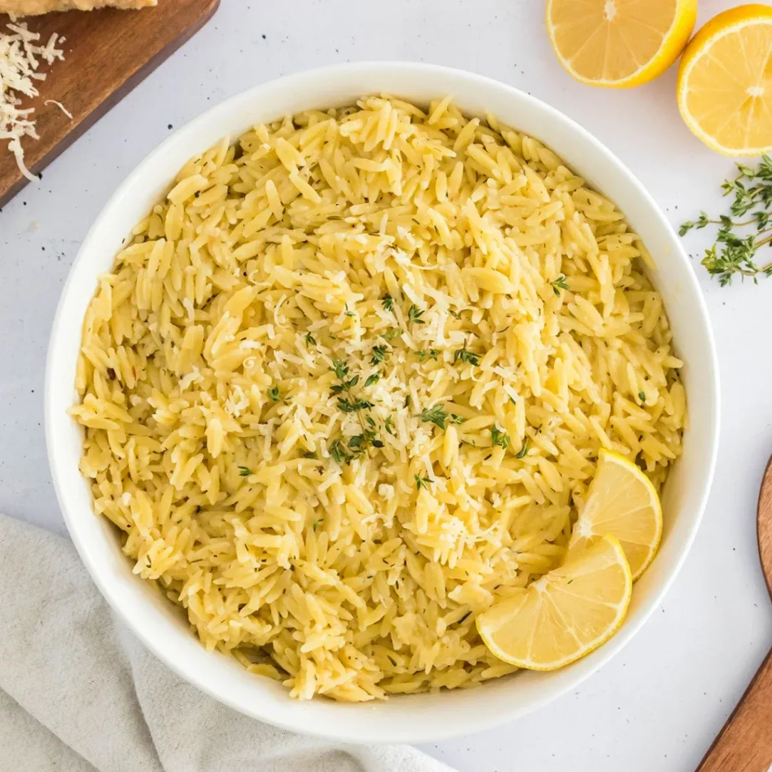 Lemon Orzo