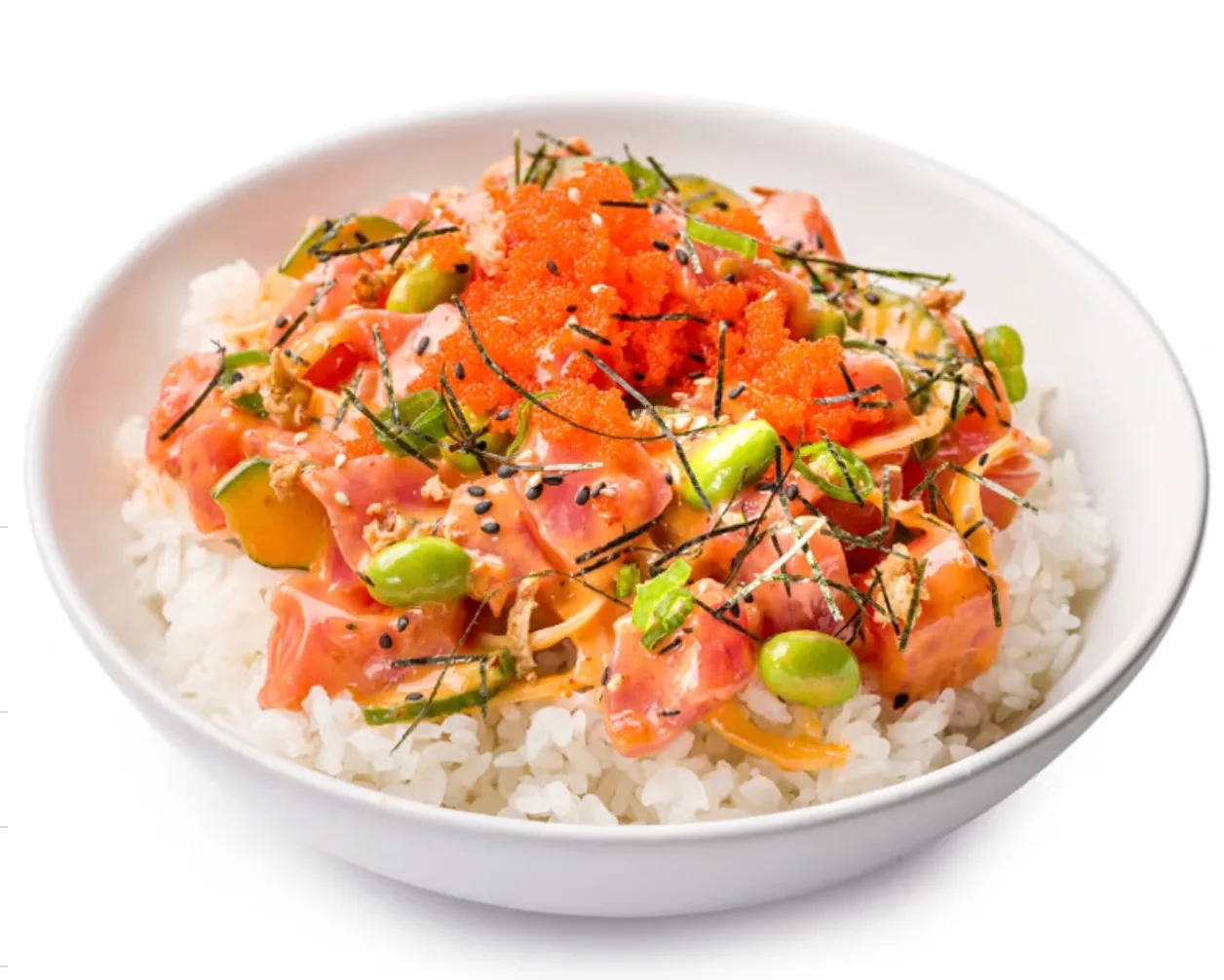 Gluten Free Spicy Ahi Bowl (Regular) — White Rice