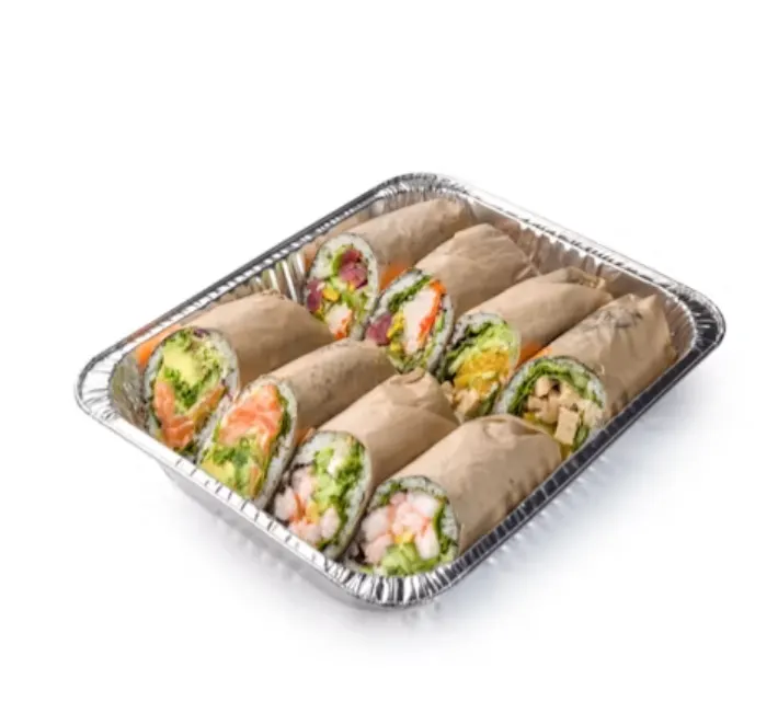 Sesame Chicken Burrito Platter