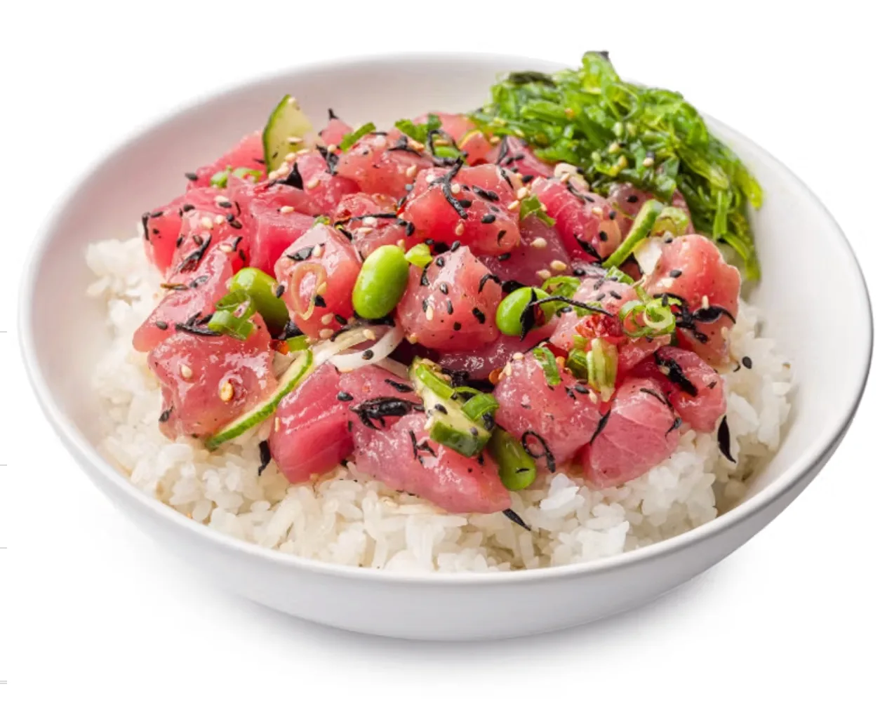 Gluten Free Hawaiian Ahi Bowl (Regular) — White Rice