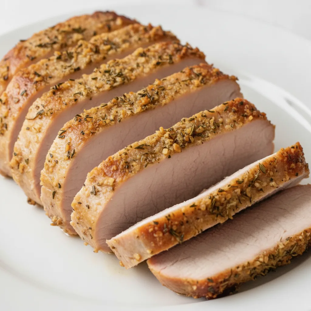 Garlic and Herb Pork Loin Garlic and Herb Pork Loin