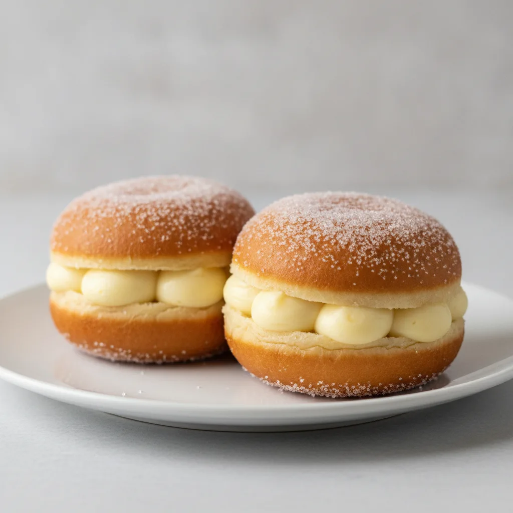 Bola de Berlim Donuts with Cream-Filled Donuts Bola de Berlim Donuts with Cream-Filled Donuts