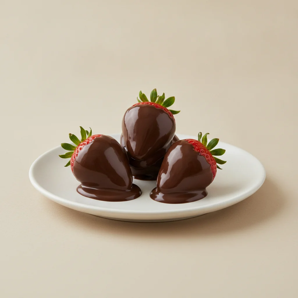 Chocolate-Covered Strawberries Chocolate-Covered Strawberries