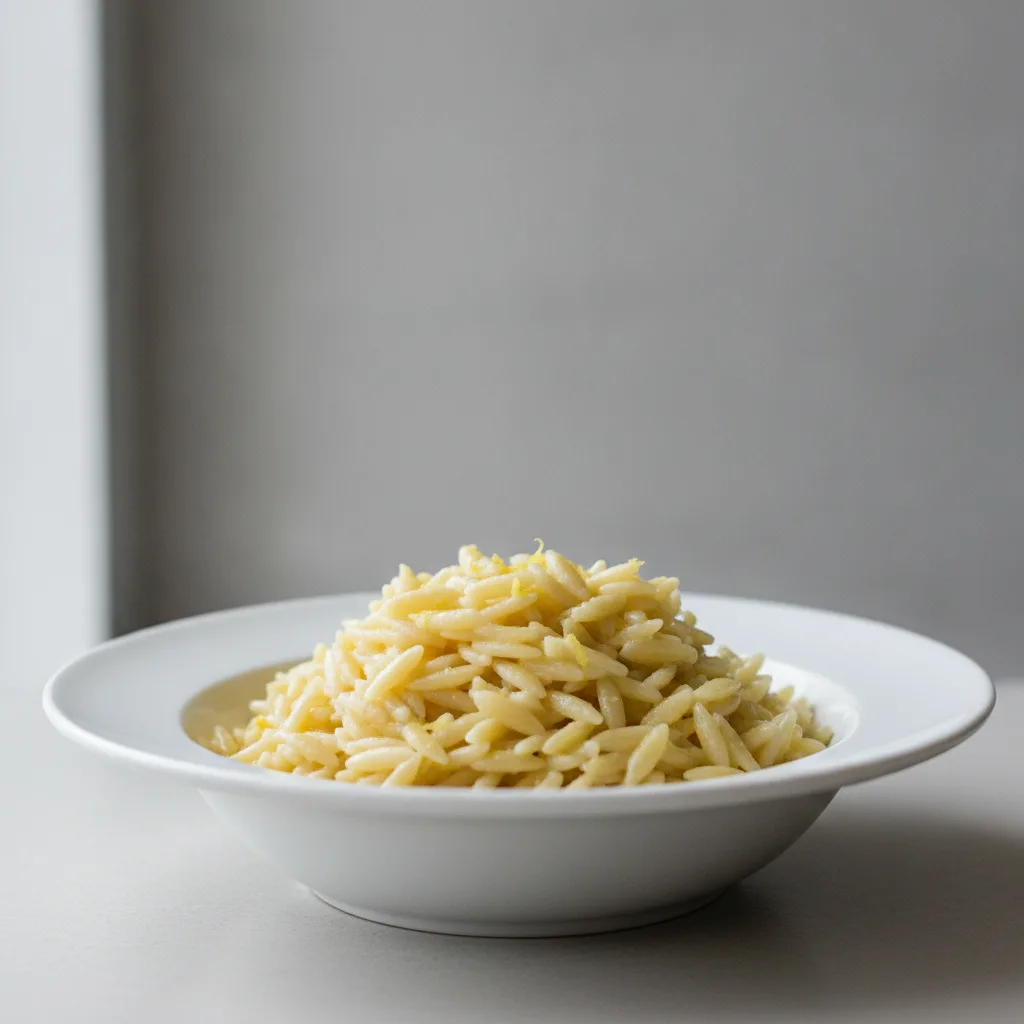 Lemon Orzo