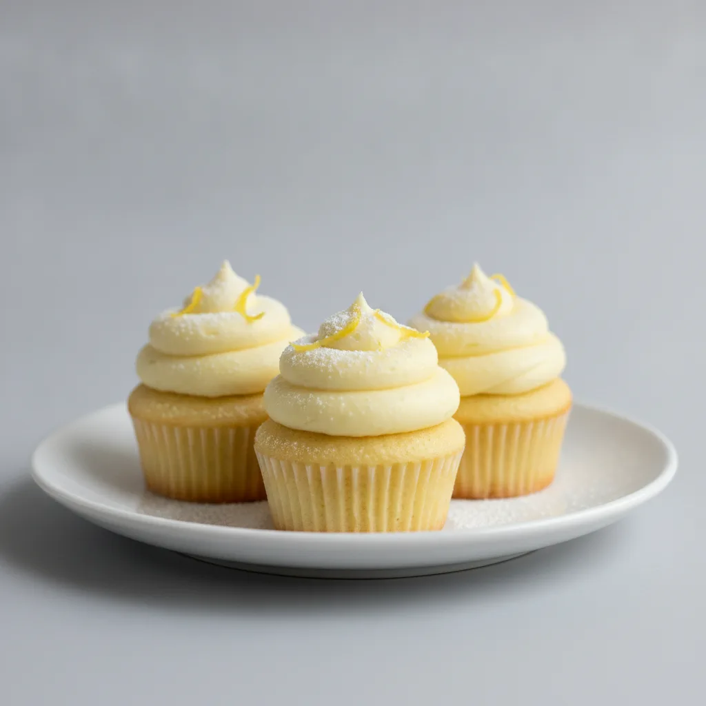 Lemon Mini Cupcakes
