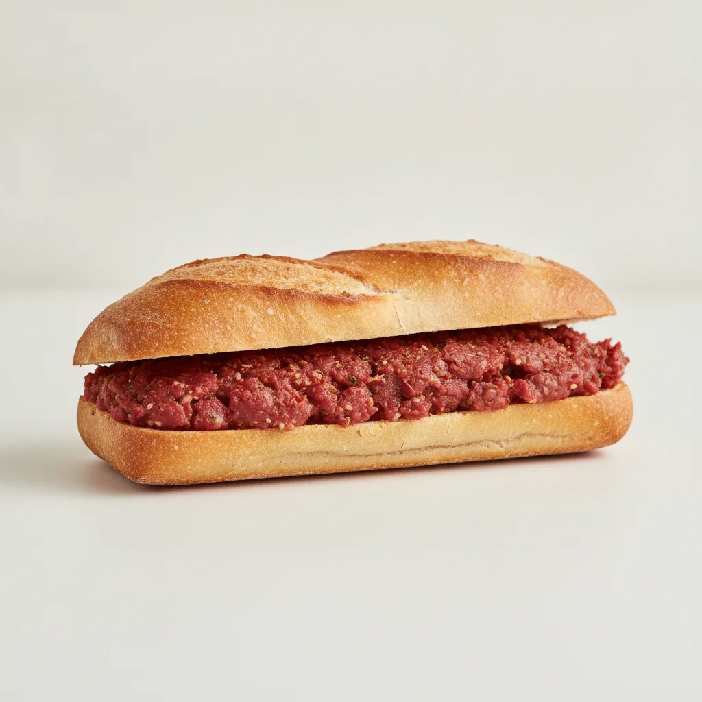Kitfo Sandwich Kitfo Sandwich