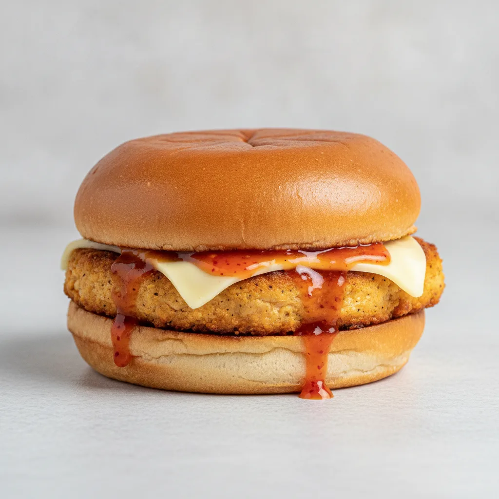 Vegan "Chicken" Breakfast Sandwich