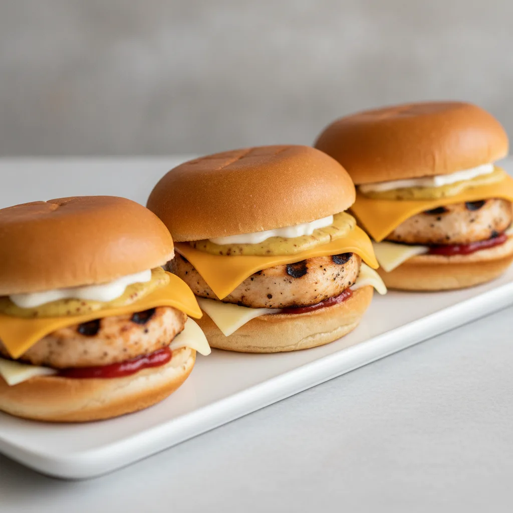 Grilled Chicken Sliders Grilled Chicken Sliders