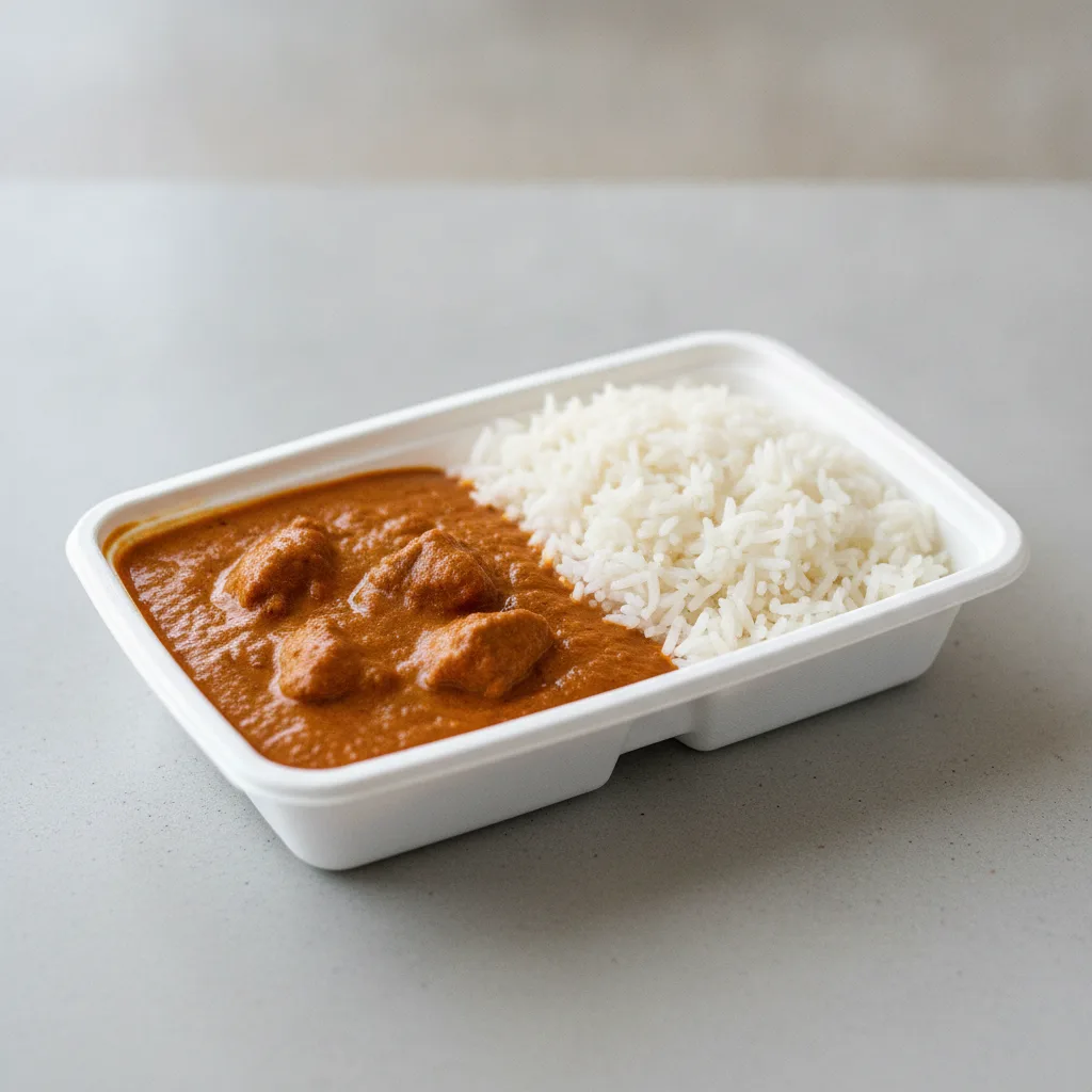 Lamb Butter Masala with Rice (Lunch Box)