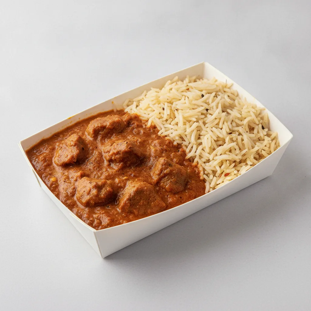 Lamb Tikki Masala with Rice (Lunch Box)