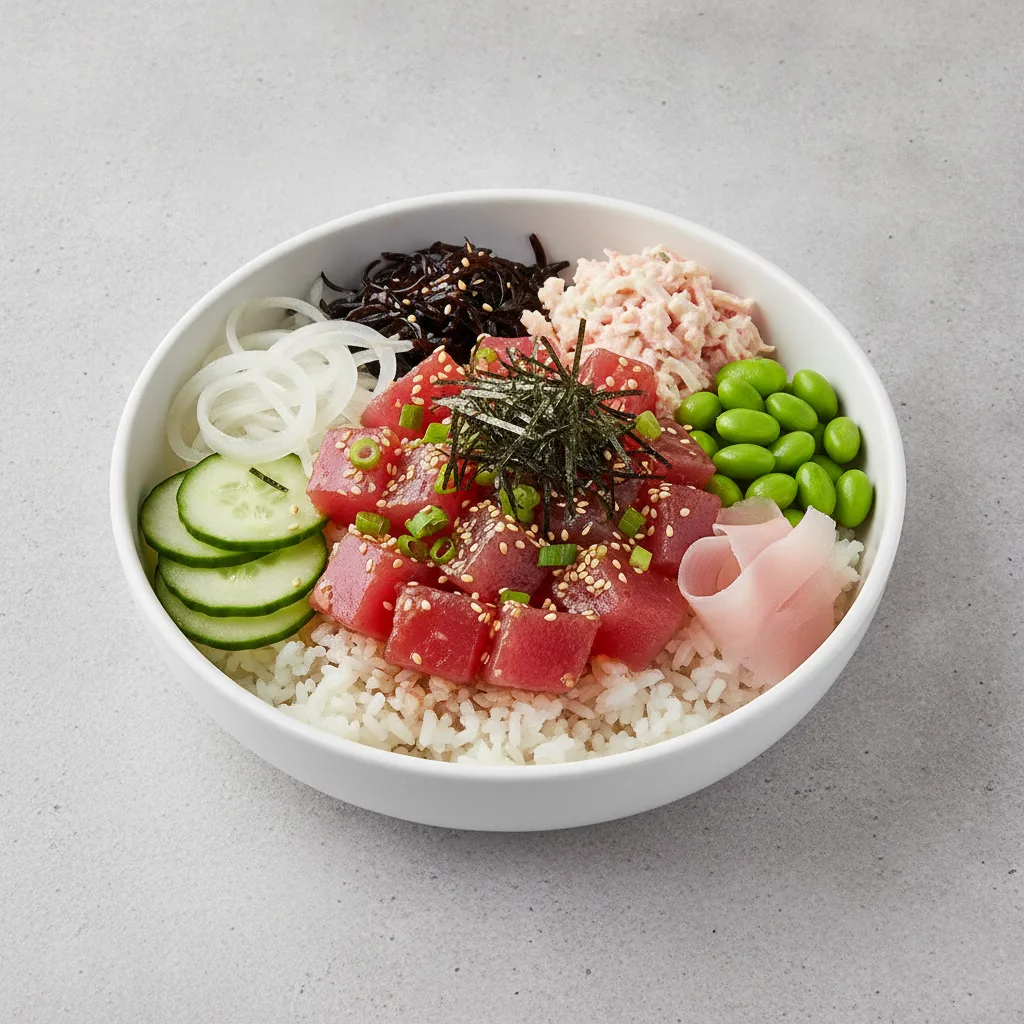 Umami Ahi Bowl (Regular) — White Rice Umami Ahi Bowl (Regular) — White Rice