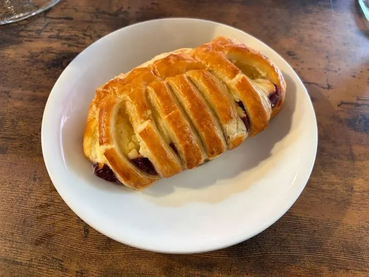 Cherry and Greek Yogurt Danishes