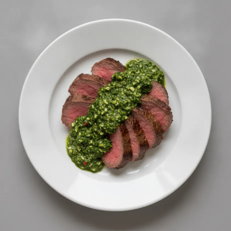 Beef Tenderloin with Chimichurri