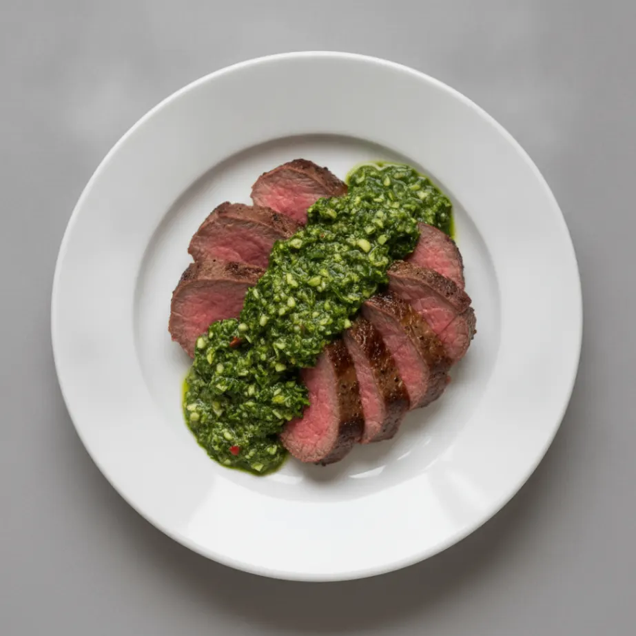 Beef Tenderloin with Chimichurri