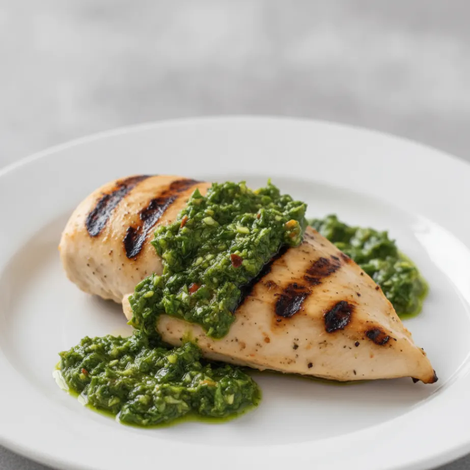 Grilled Chicken Breast with Chimichurri