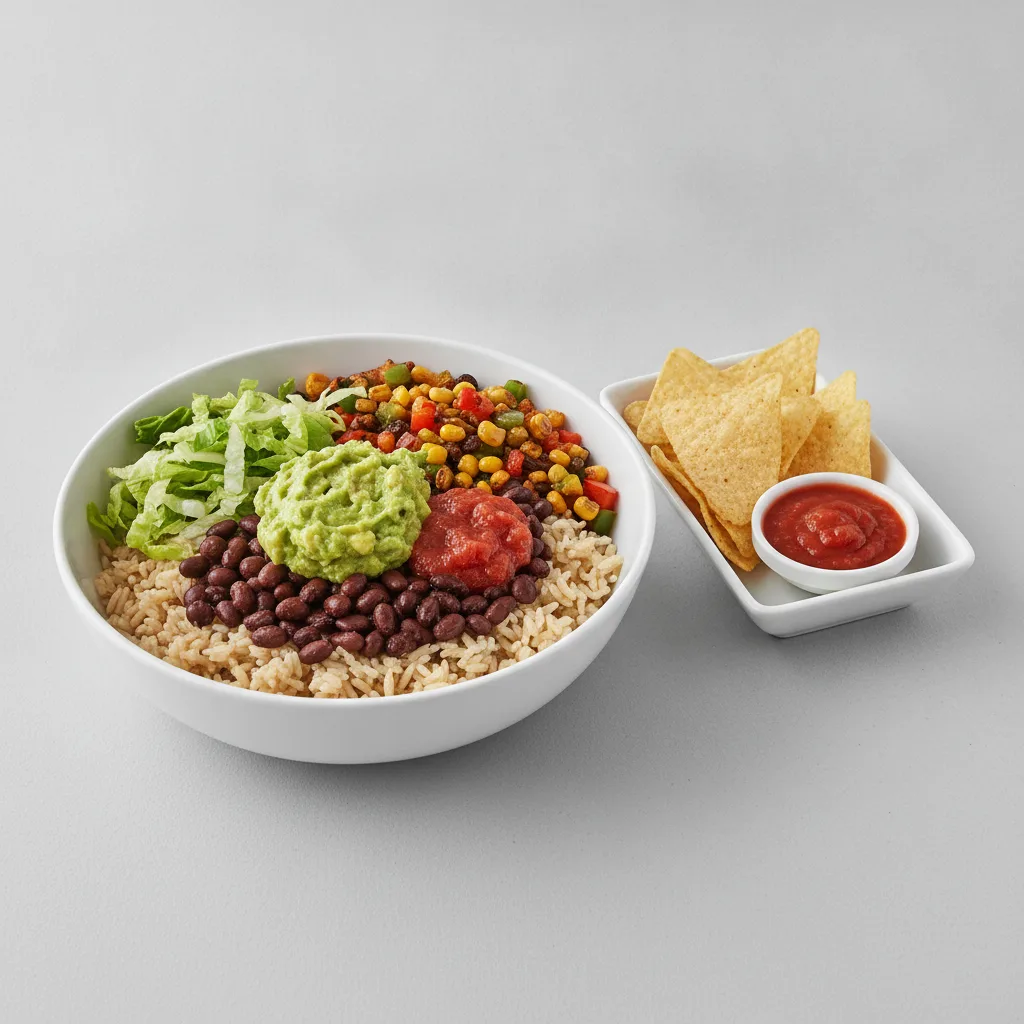 Veggie Burrito Bowl Combo (Vegan - NO Dairy)