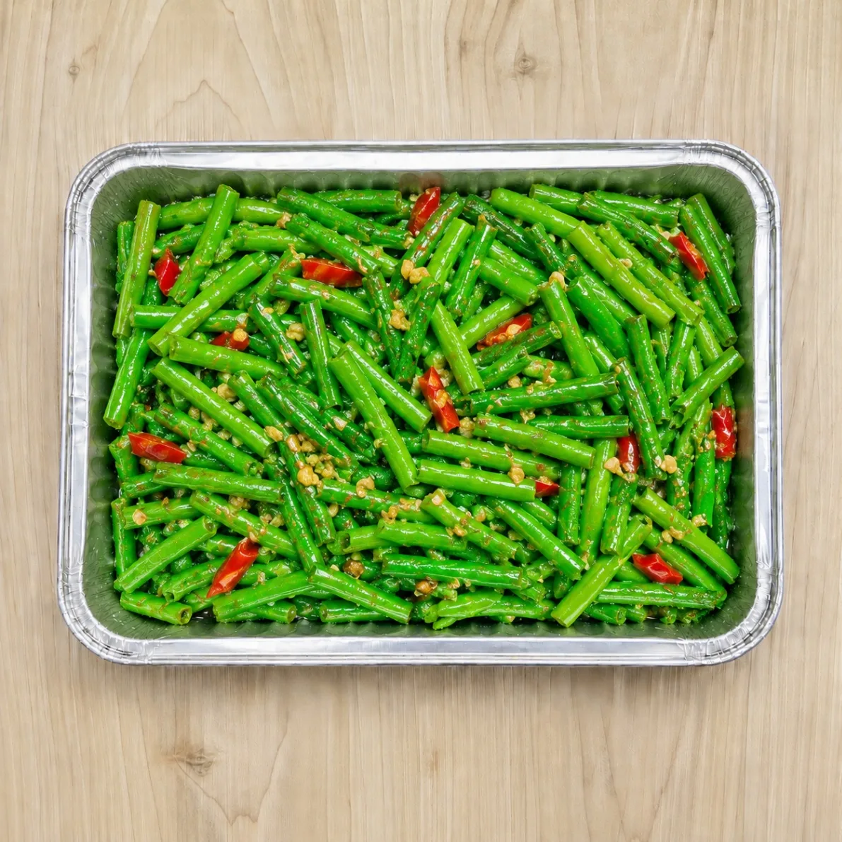 Gluten-Free Sauteed String Beans (Spicy)