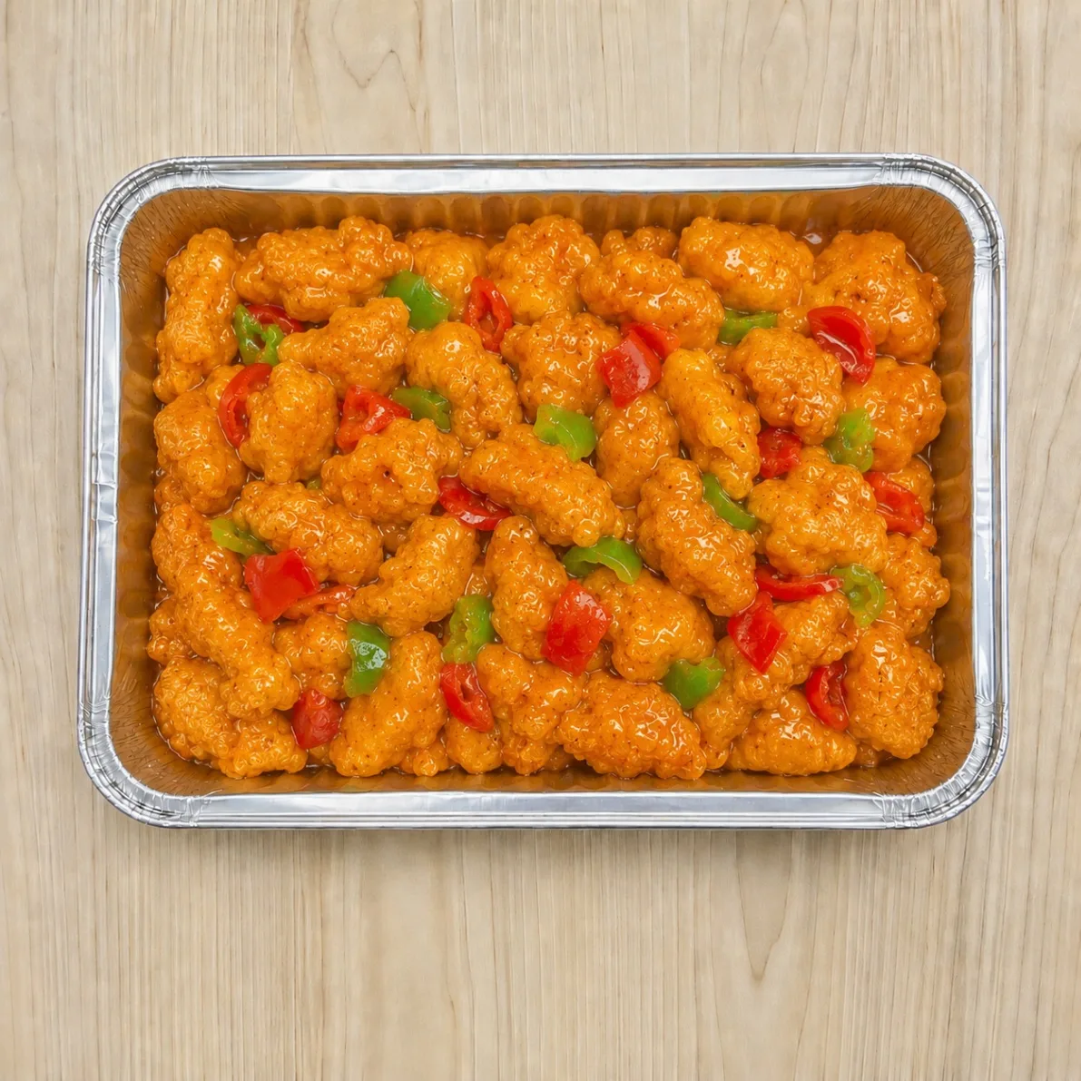 Orange Sauce Chicken Meal