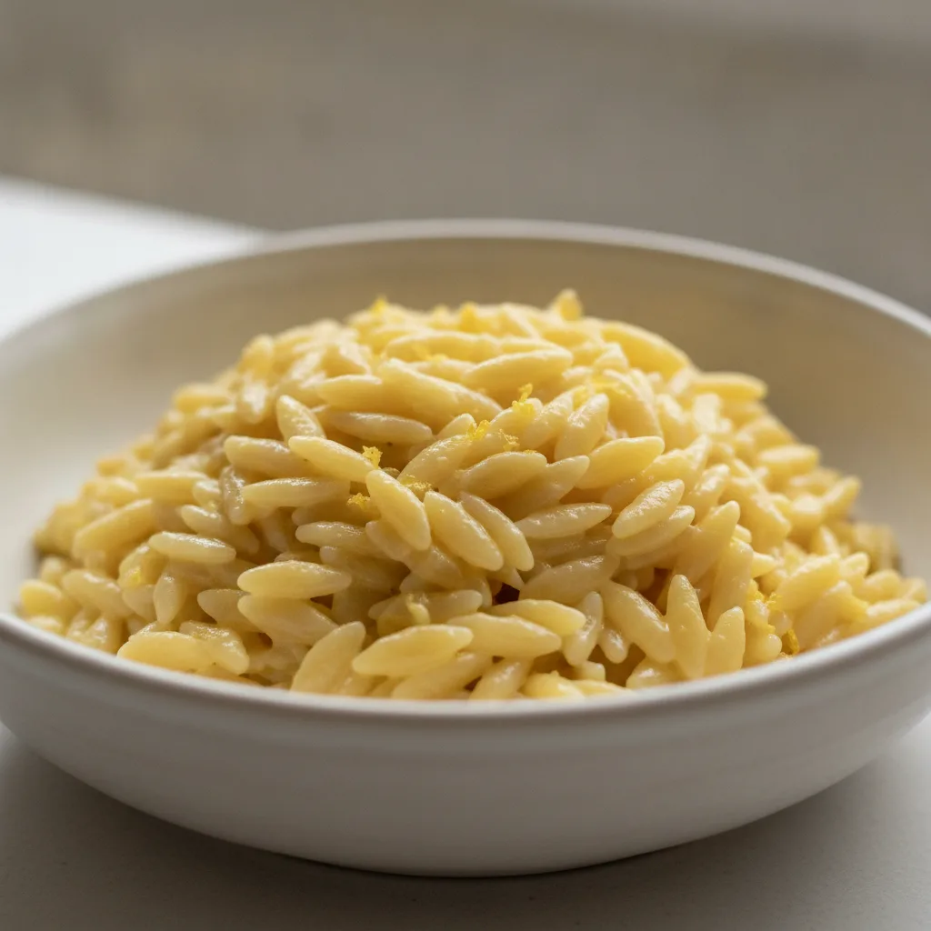 Lemon Orzo (Vegan) Lemon Orzo (Vegan)