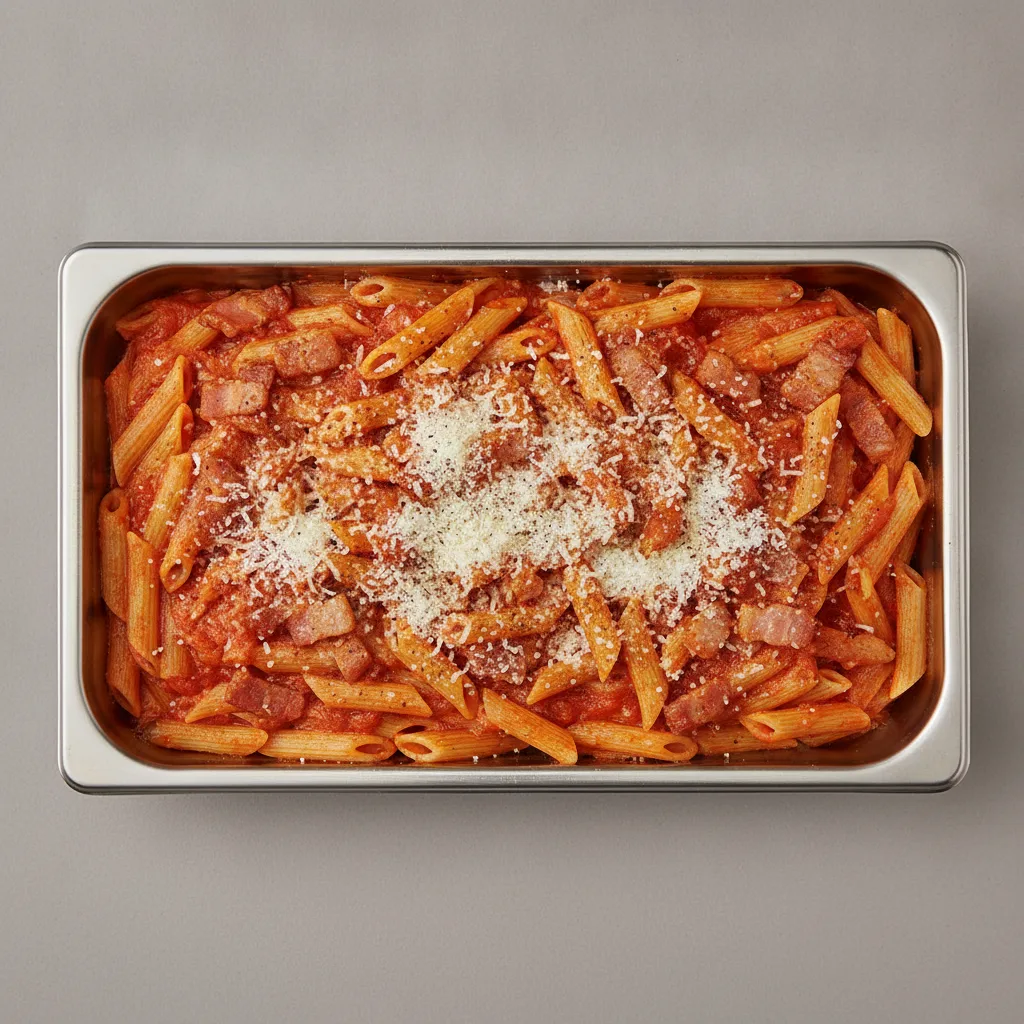 Gluten-Free Penne All'amatriciana - Full Tray Gluten-Free Penne All'amatriciana - Full Tray
