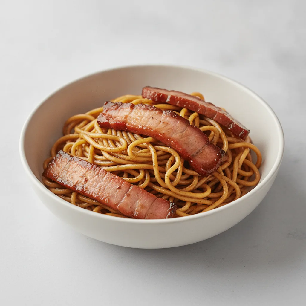 BBQ Pork Lo Mein