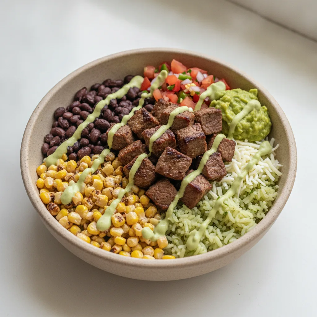 Carne Asada (Steak) Fiesta Bowl