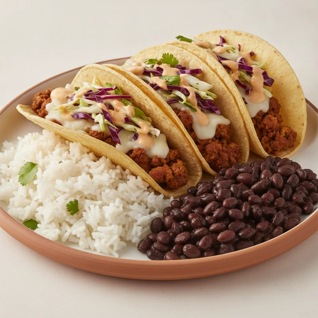 Chipotle Beyond Meat Taco Plate (Vegetarian)