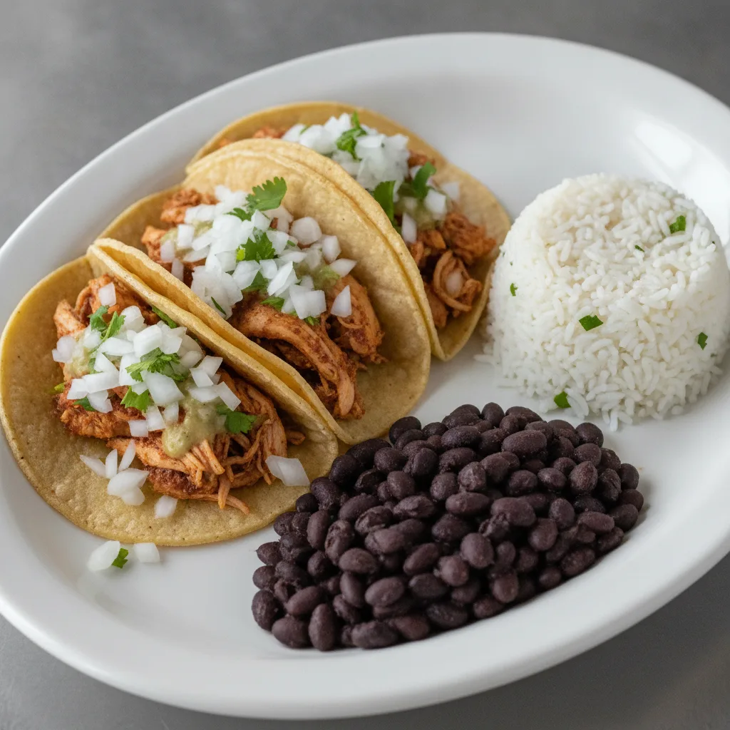 OG Taco Plate with Chicken