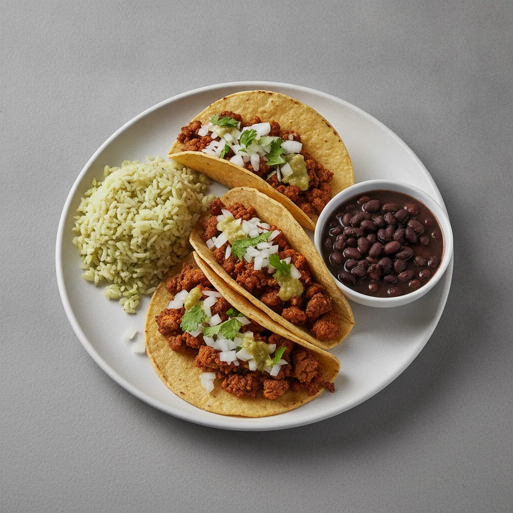 OG Taco Plate with Beyond Meat