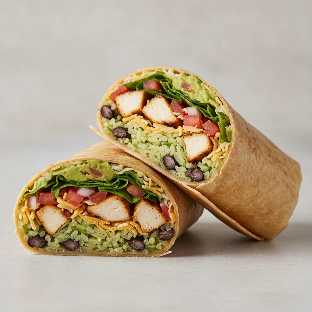 Aztec Burrito with Chicken