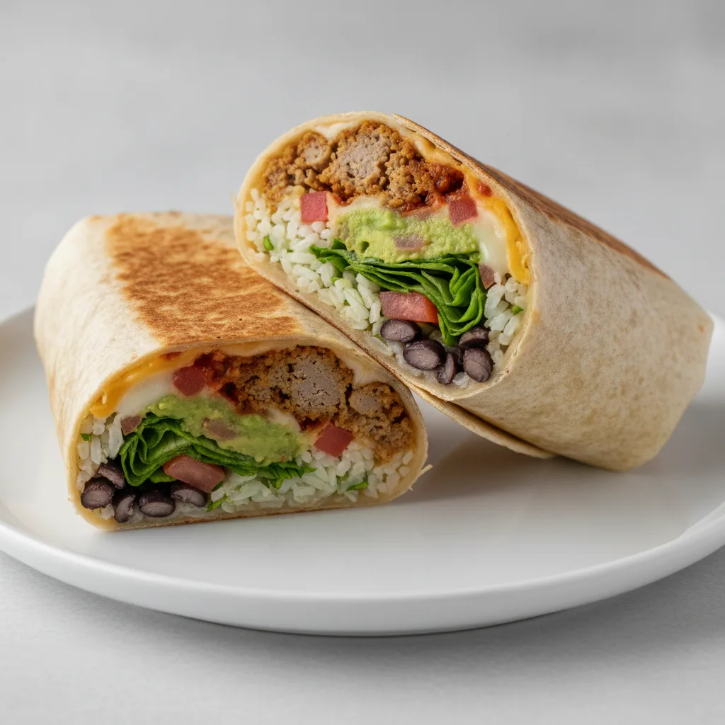 Aztec Burrito with Beyond Meat (Vegetarian)