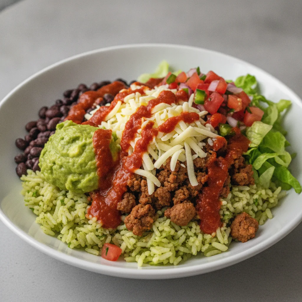 Mexican Bowl with Beyond Meat (Vegan)