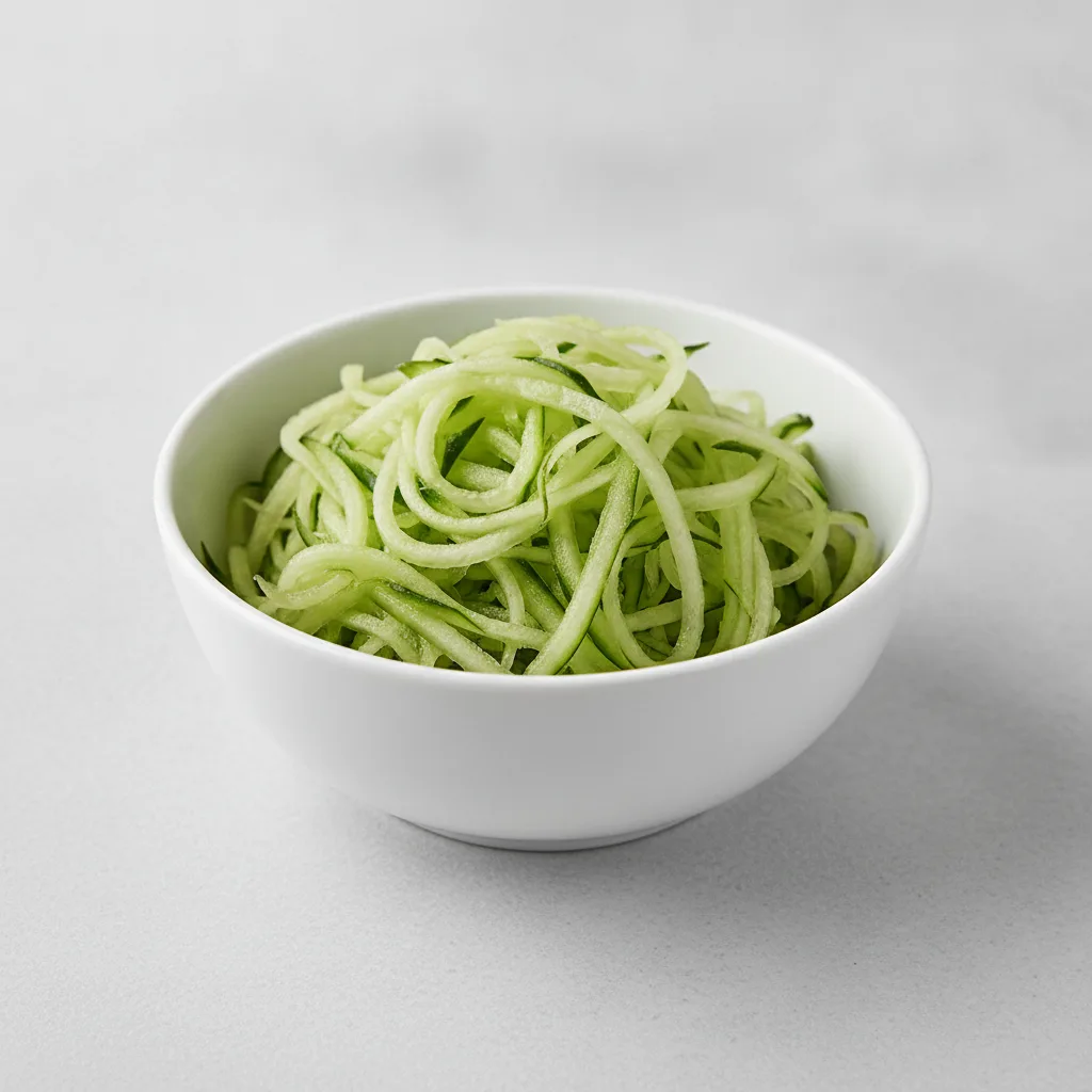 Shredded Cucumbers Shredded Cucumbers