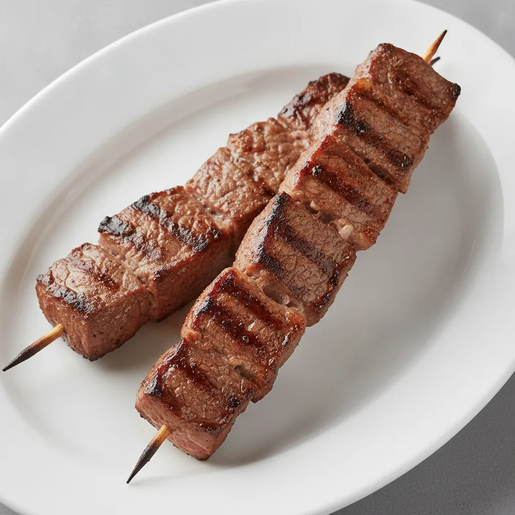 Grilled Beef Skewers Grilled Beef Skewers