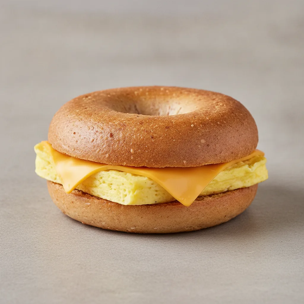 Egg and Cheese Gluten-Free Bagel Sandwich Egg and Cheese Gluten-Free Bagel Sandwich
