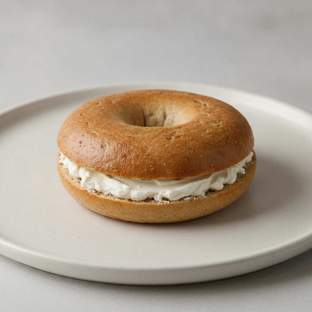 Vegan Gluten-Free Bagel and Cream Cheese Vegan Gluten-Free Bagel and Cream Cheese