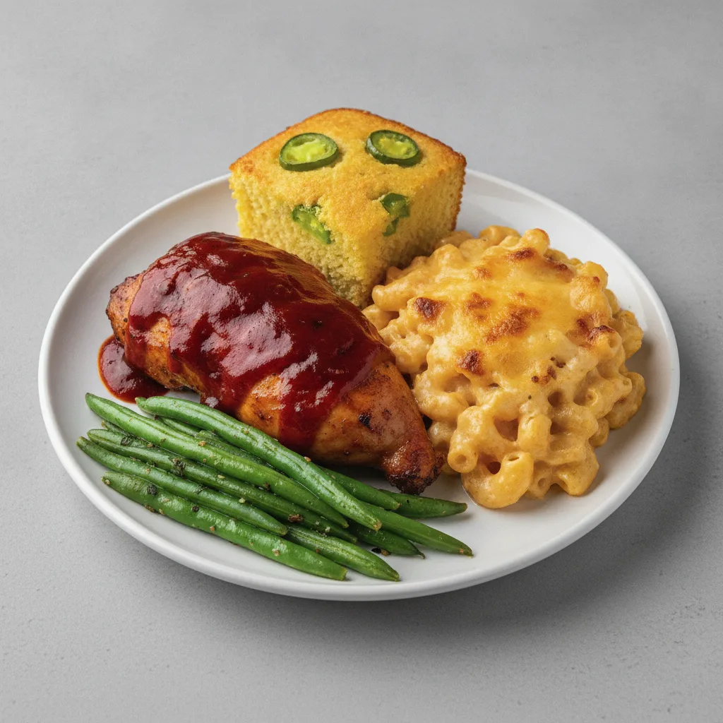 BBQ Chicken and Mac Meal BBQ Chicken and Mac Meal