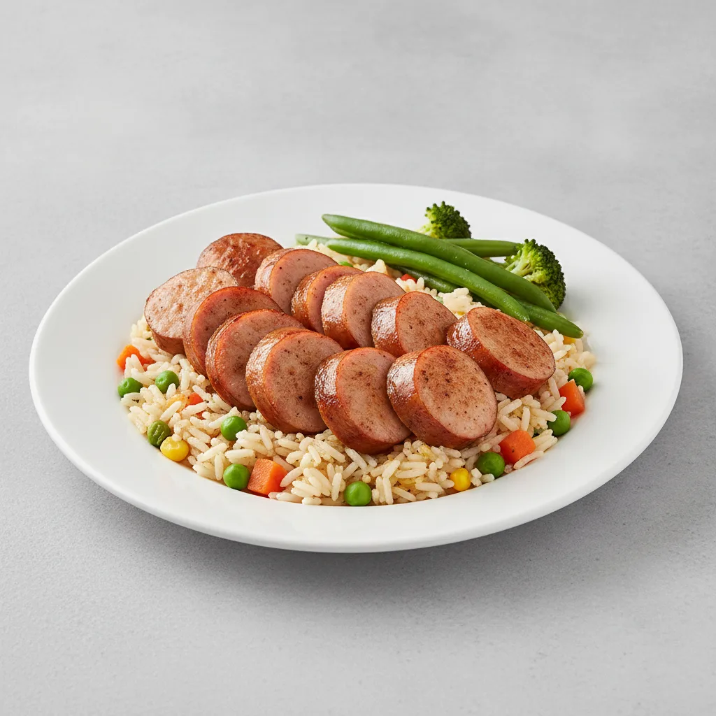 Roasted Sausage and Rice Pilaf Meal Roasted Sausage and Rice Pilaf Meal