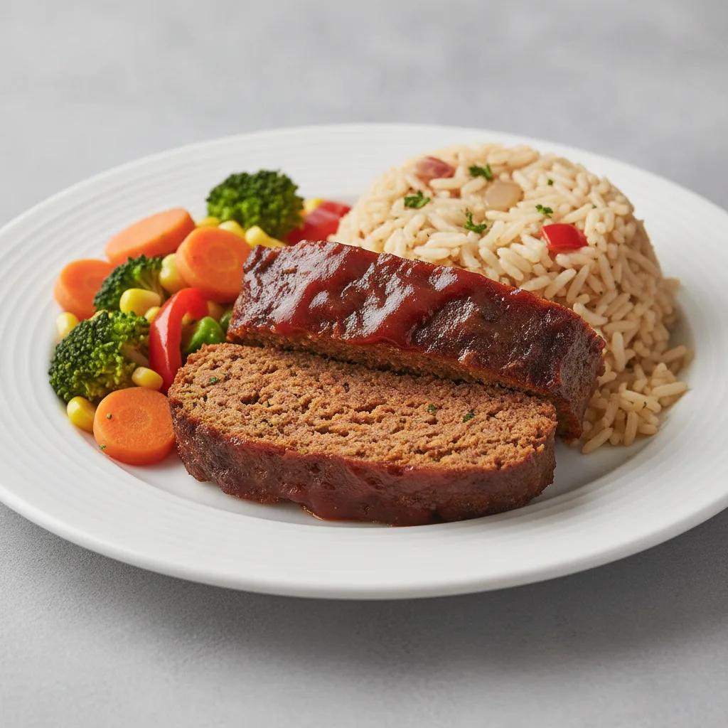 Impossible Meatloaf and Rice Pilaf Meal Impossible Meatloaf and Rice Pilaf Meal