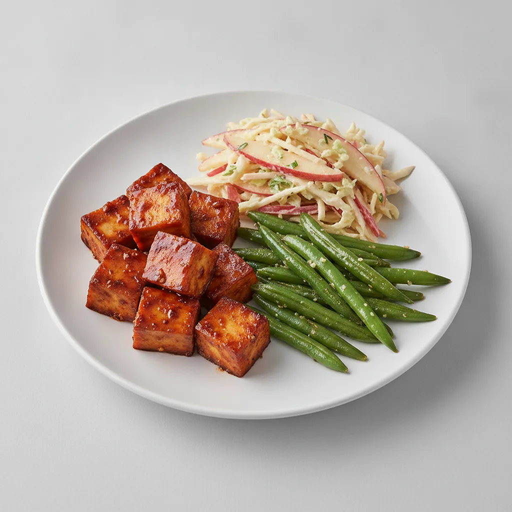 BBQ Tofu Light Meal BBQ Tofu Light Meal