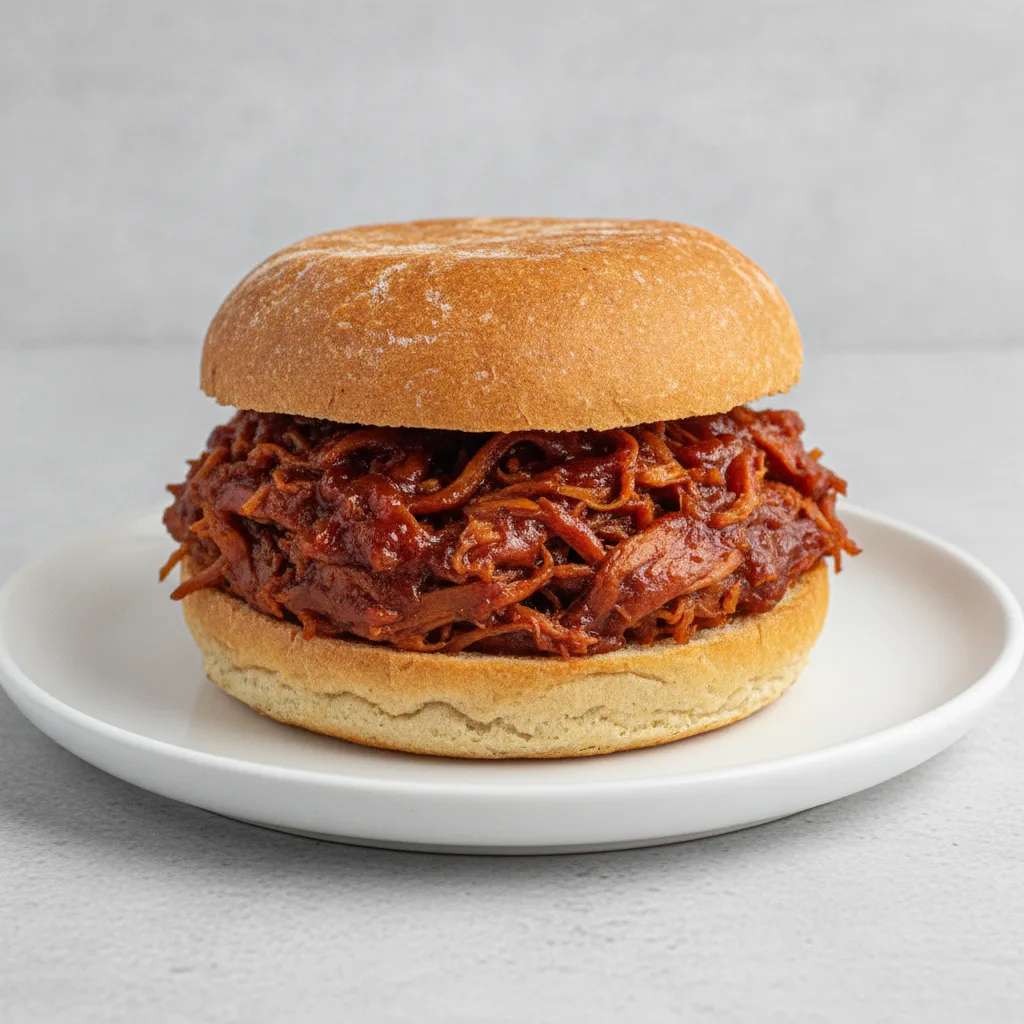 BBQ Jackfruit Sandwich Gluten Free