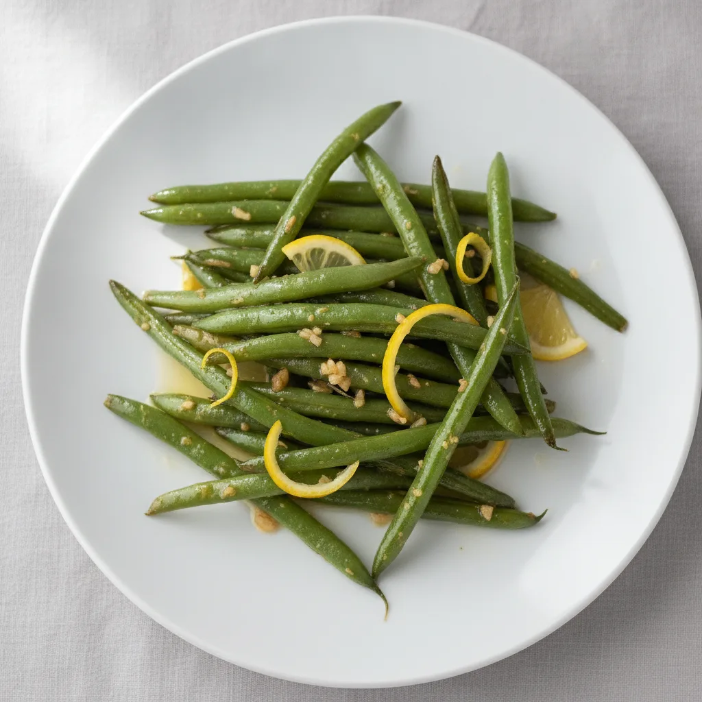 Garlicky Lemon Green Beans