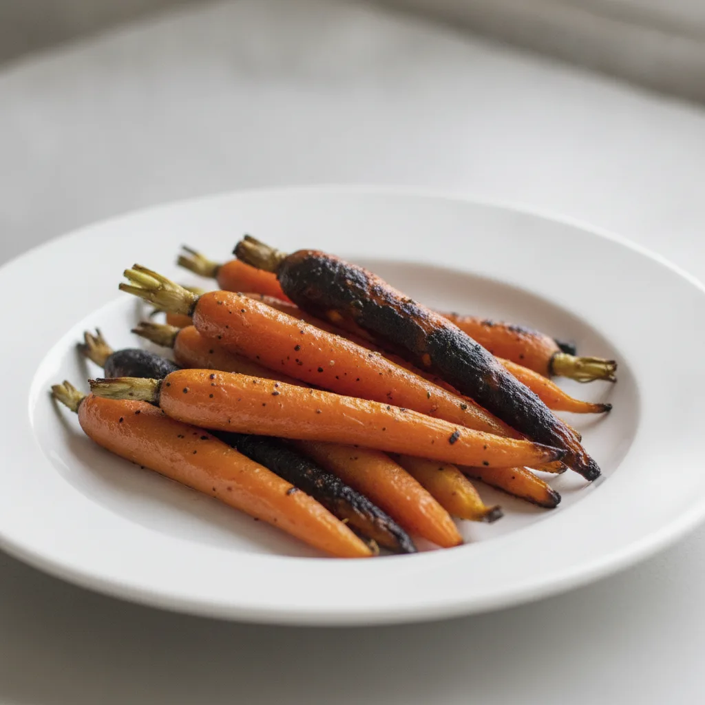 Roasted Charred Carrots