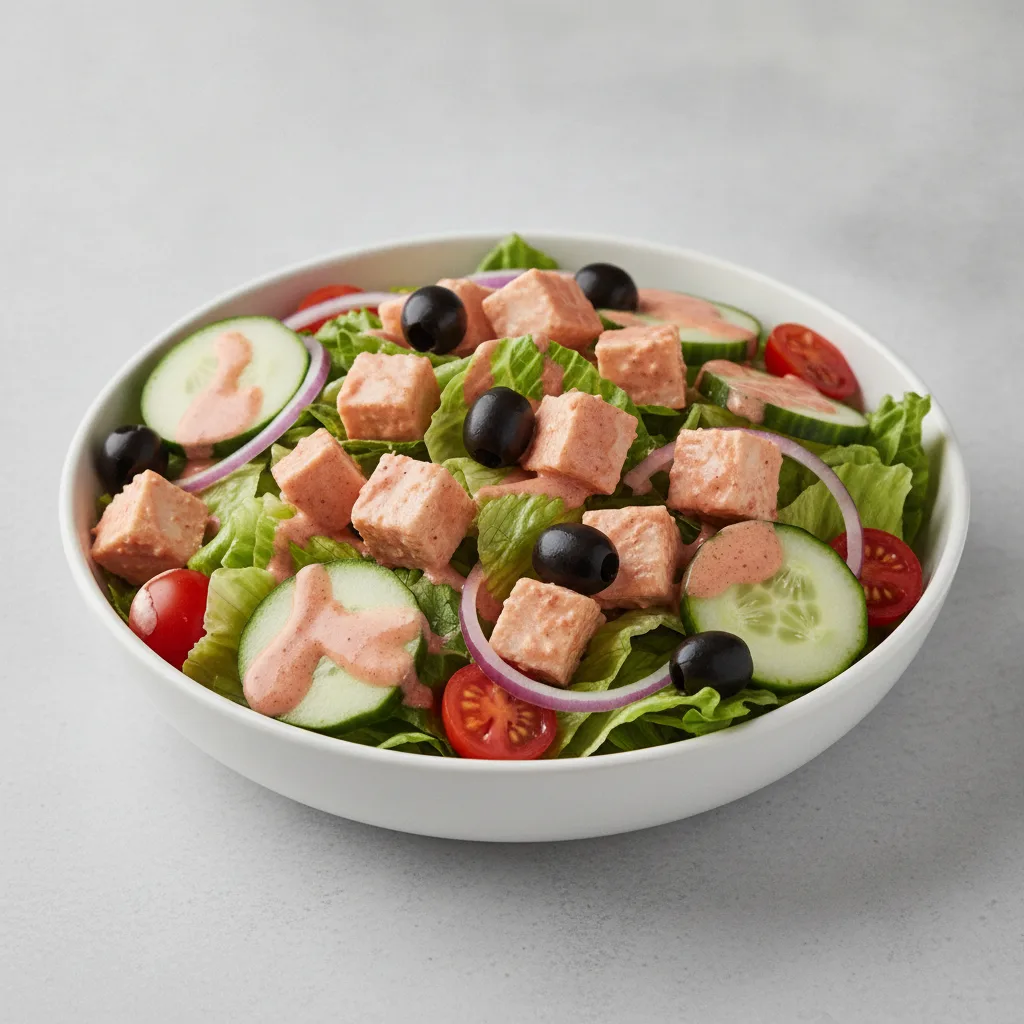 Garden Salad - Russian With Chicken Salad Garden Salad - Russian With Chicken Salad