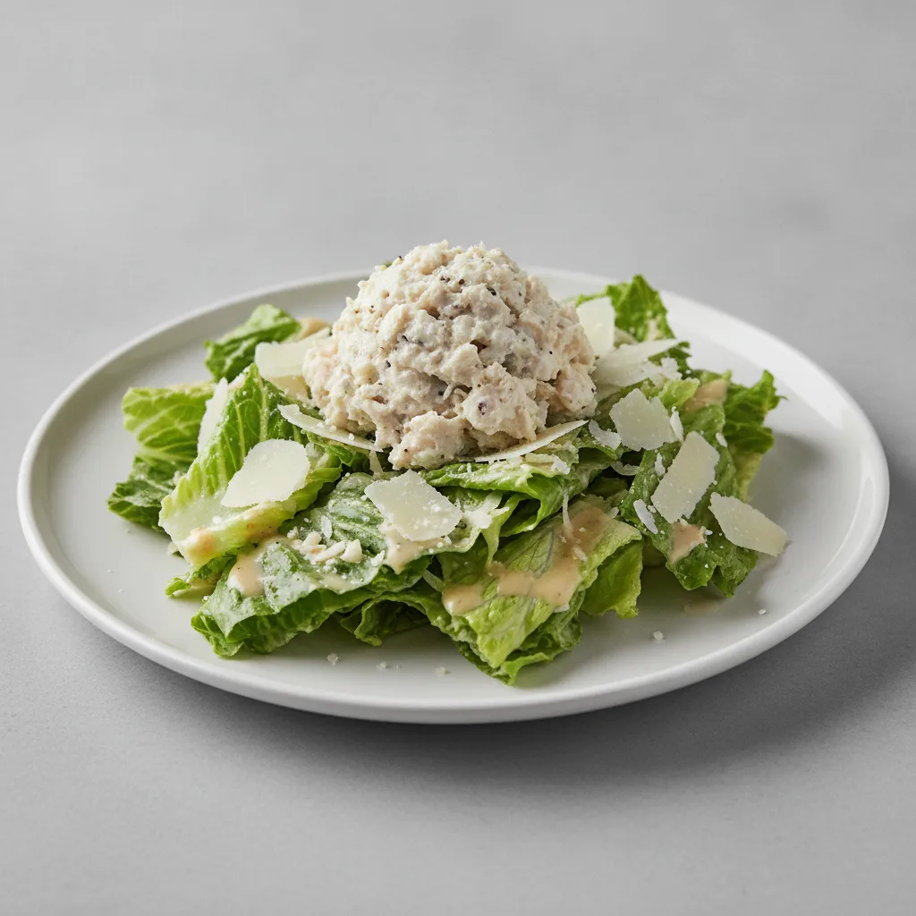 Caesar Salad With Chicken Salad Caesar Salad With Chicken Salad