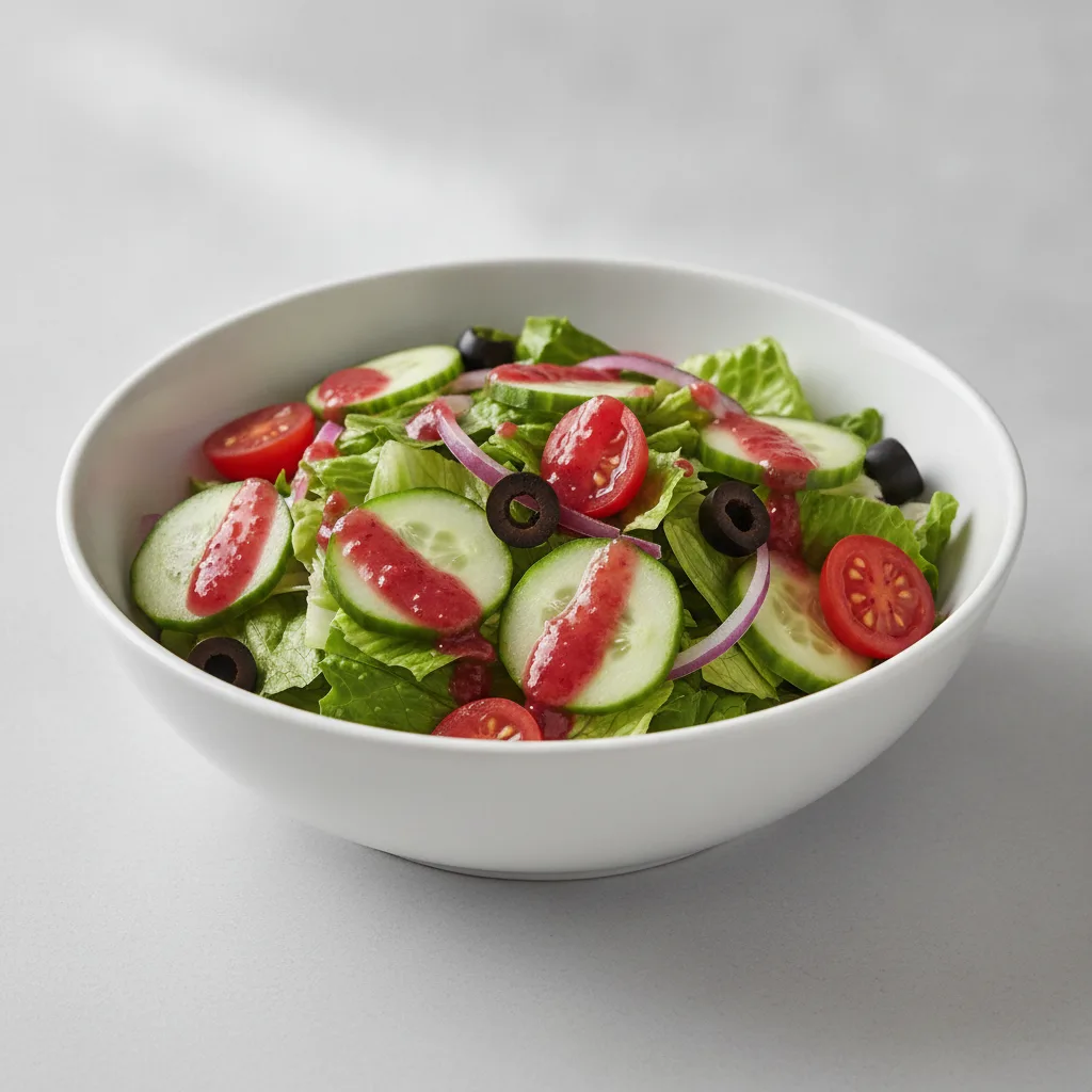 Garden Salad - Raspberry Vinaigrette Garden Salad - Raspberry Vinaigrette